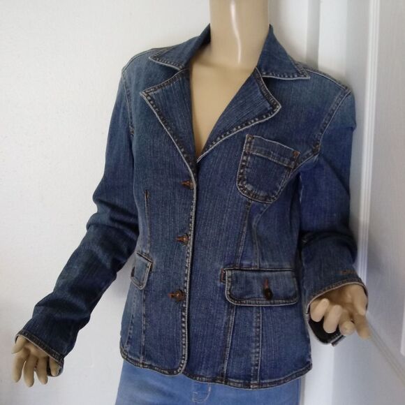 DKNY Denim Blazer - Picture 1 of 6